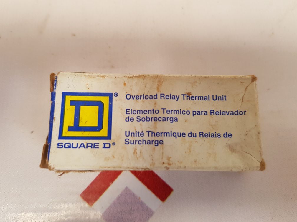 Set of 3x Square d b7.70 overload relay thermal unit