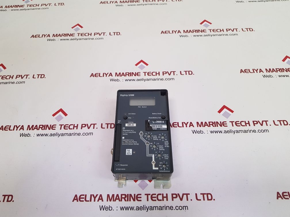 Cutler hammer 5mlsi digitrip 520m trip unit