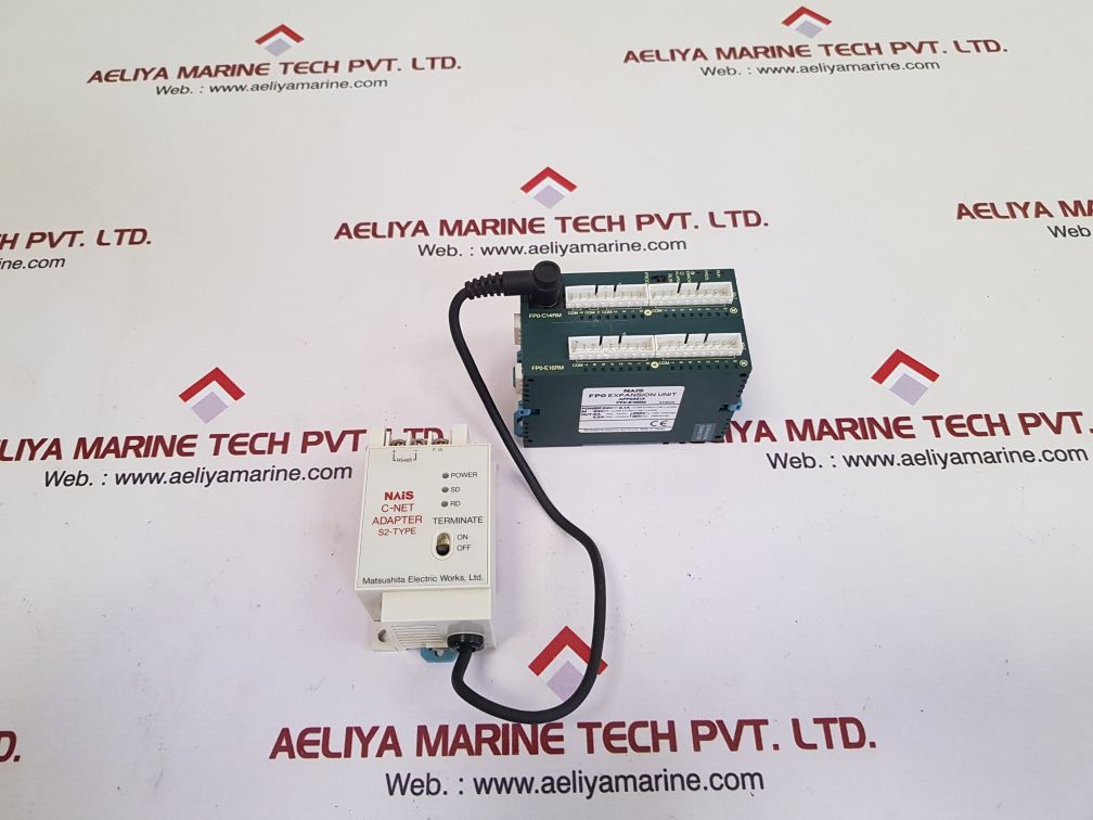 Matsushita afp15402ce c-net adapter with fp0-e16rm expansion unit set