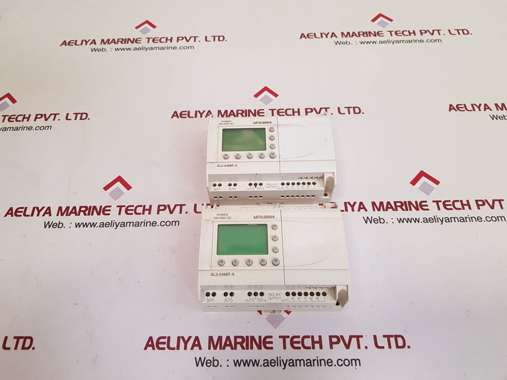 Mitsubishi al2-24mr-a application controller base unit used