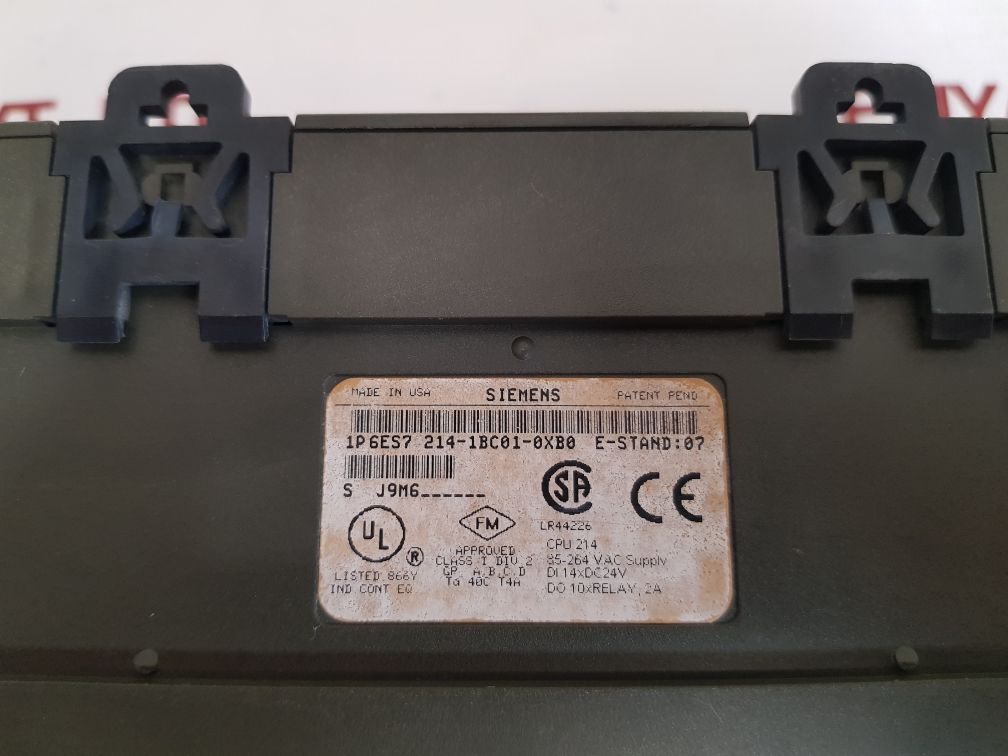 Siemens 6es7 214-1bc01-0xb0 plc module e-stand: 07