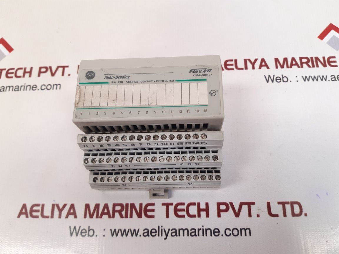 Allen-bradley 1794-ob16p flex i/o output module