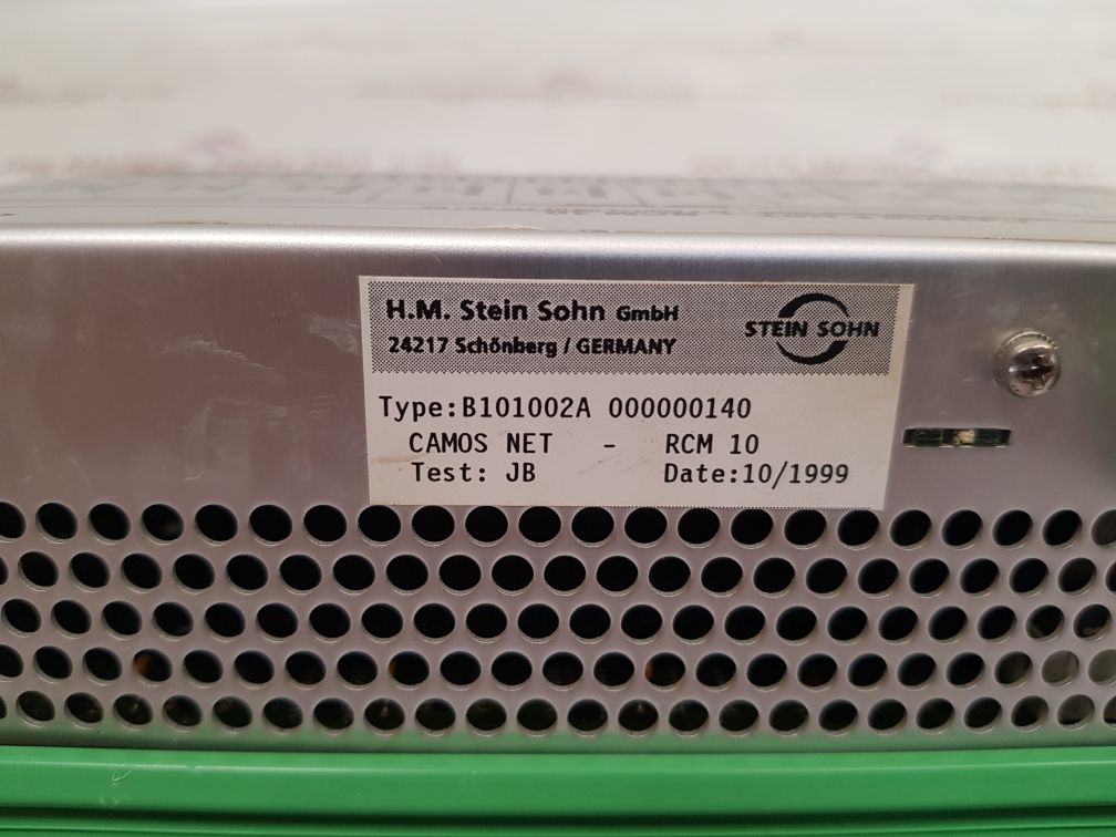 Stein sohn camos net-rcm 10 reefer container monitoring b101002a 000000140