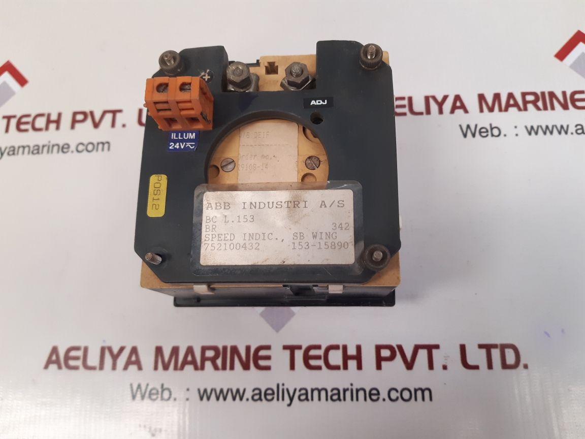 Abb bc l.153 rpm meter