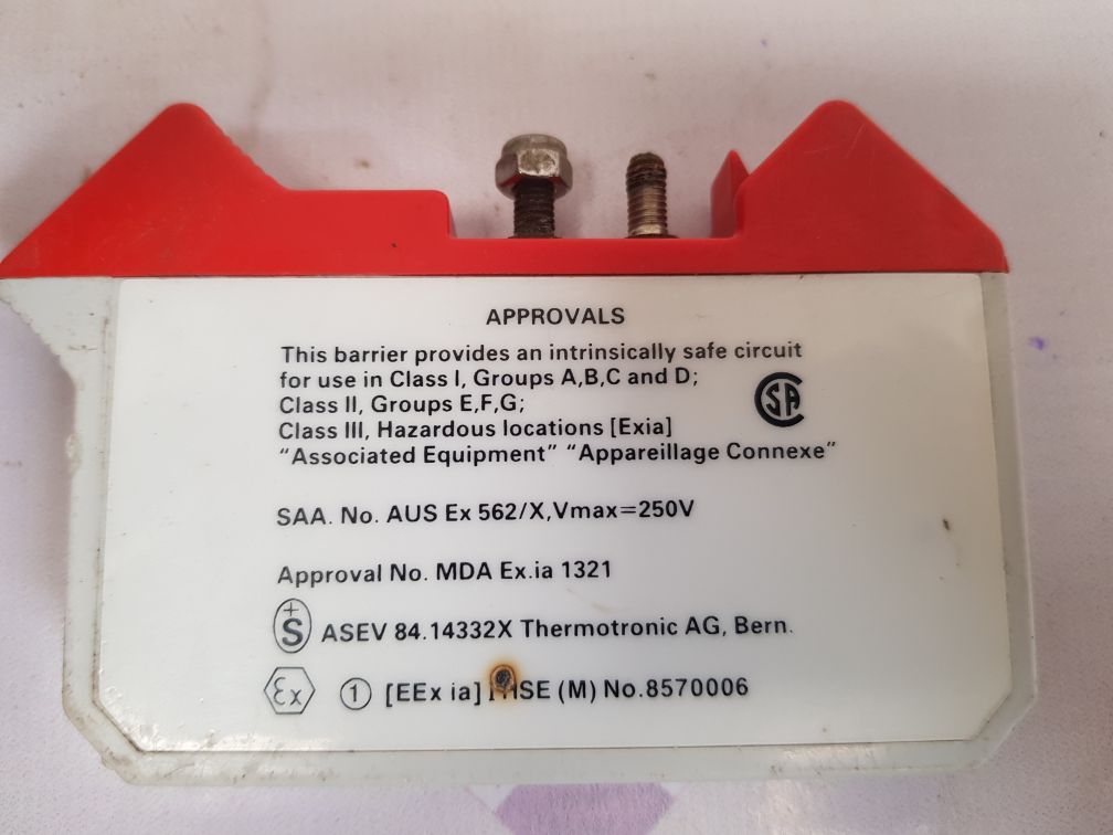 Measurement technology mtl 788r+ shunt-diode safety barrier