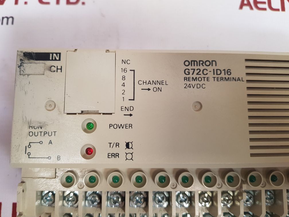 Omron g72c-id16 remote terminal