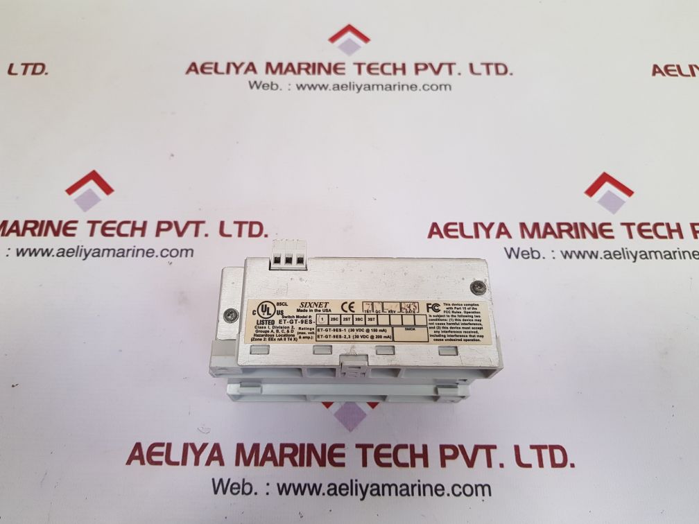 Sixnet et-gt-9es-1 ethernet real-time switch