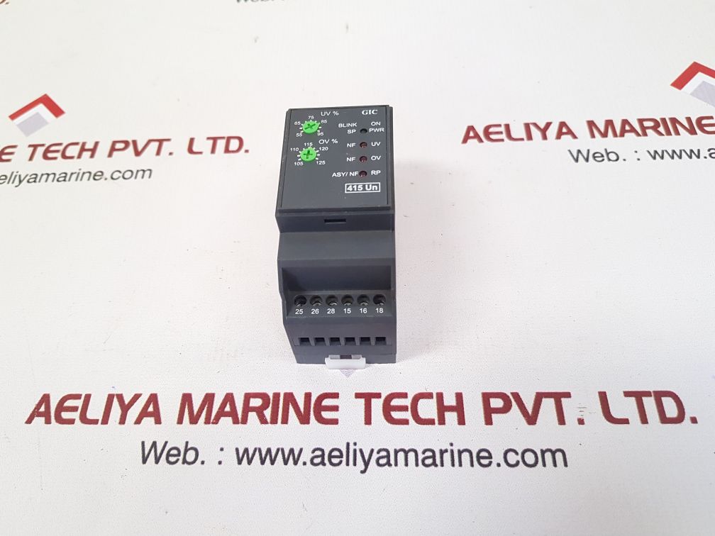 Gic sm-500 voltage monitoring mac04d0100e