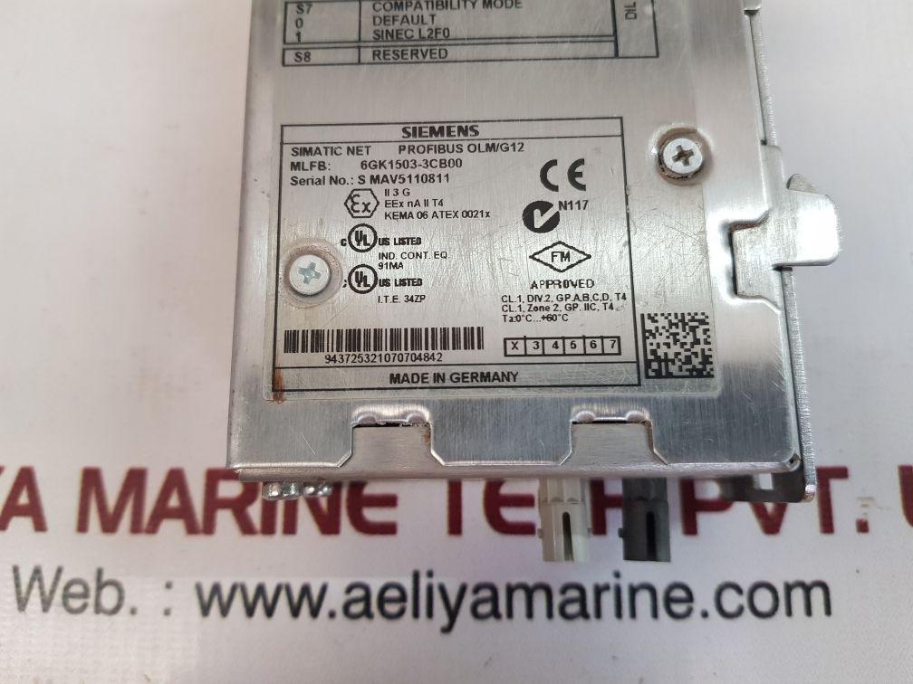 Siemens simatic net 6gk1503-3cb00
