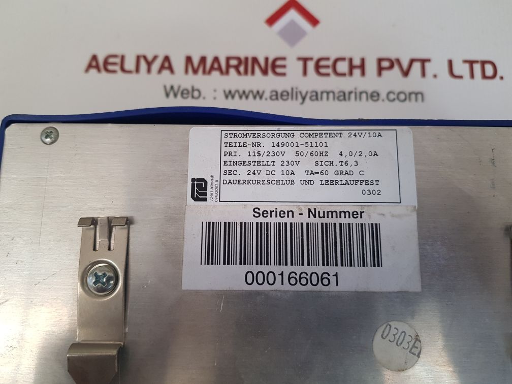 Competent/frei 149001-51101 power supply