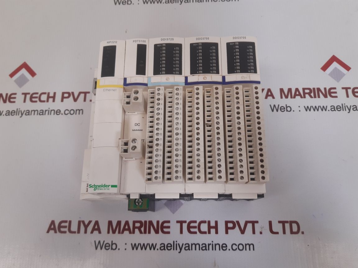 Schneider electric nip2212,pdt3100,ddi3725,ddo3705 ethernet module