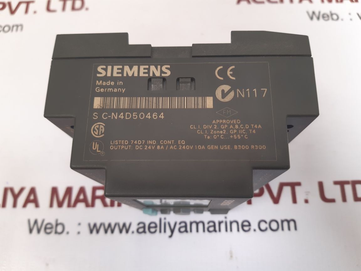 Siemens 6ed1 052-1md00-0ba2 logic module display s c-n4d50464