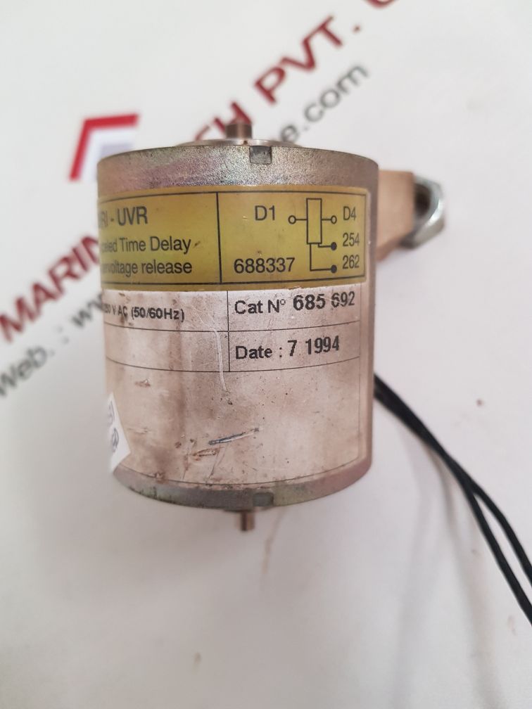Mnr-uv undervoltage release for masterpact circuit breaker 685 692