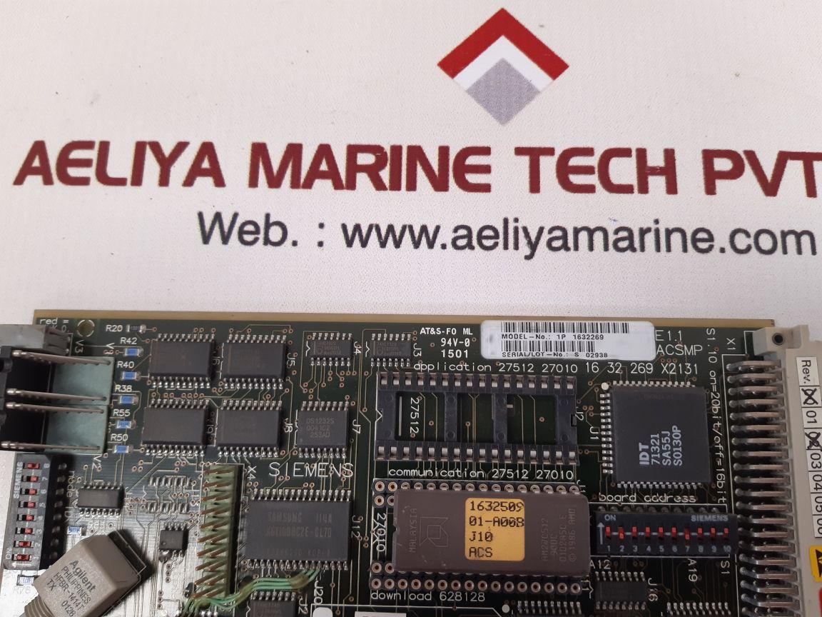 Siemens 1632269 acsmp board