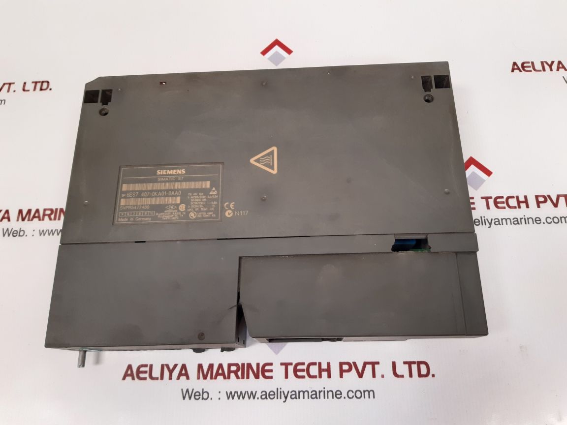 Siemens 6es7 407-0ka01-0aa0 power supply module