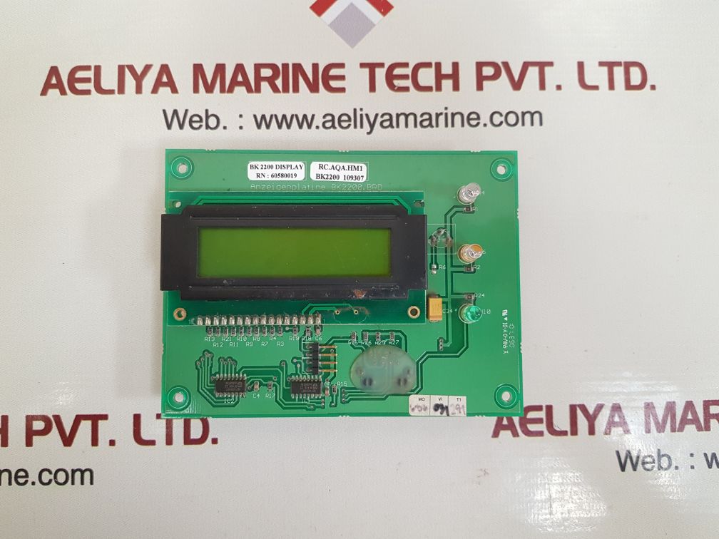 Bk2200 display board bk2200.brd