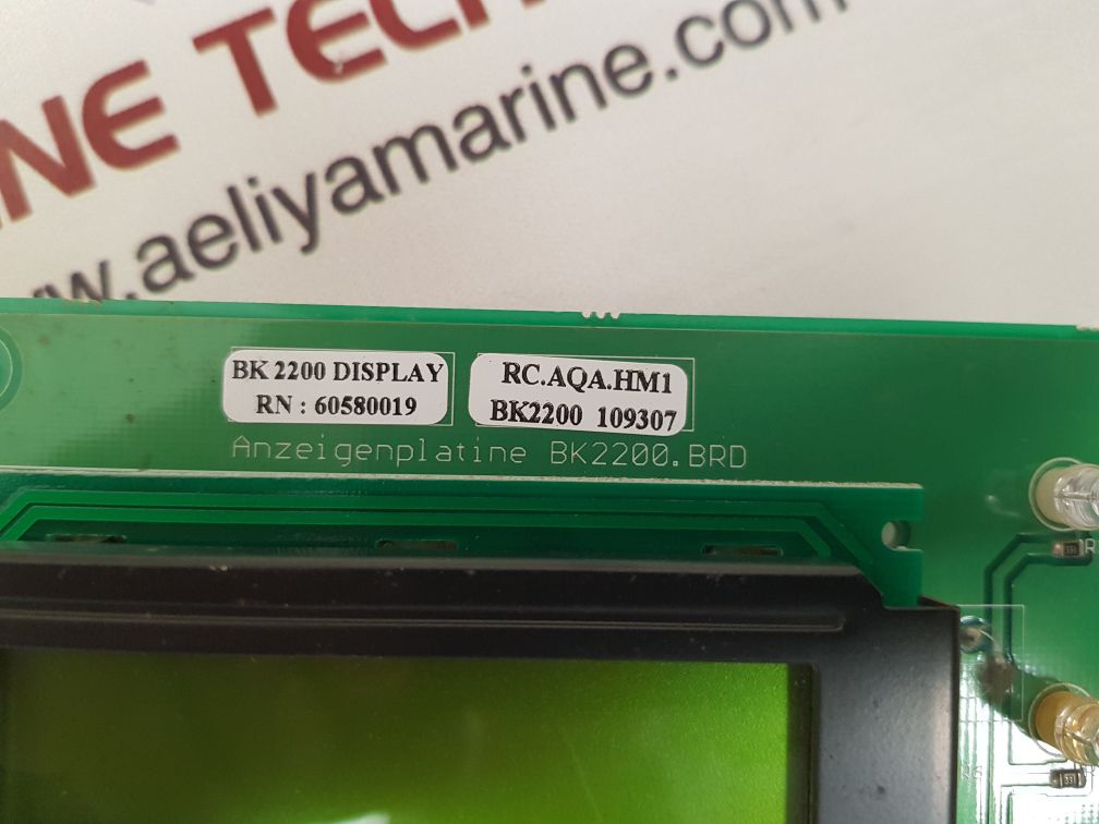 Bk2200 display board bk2200.brd