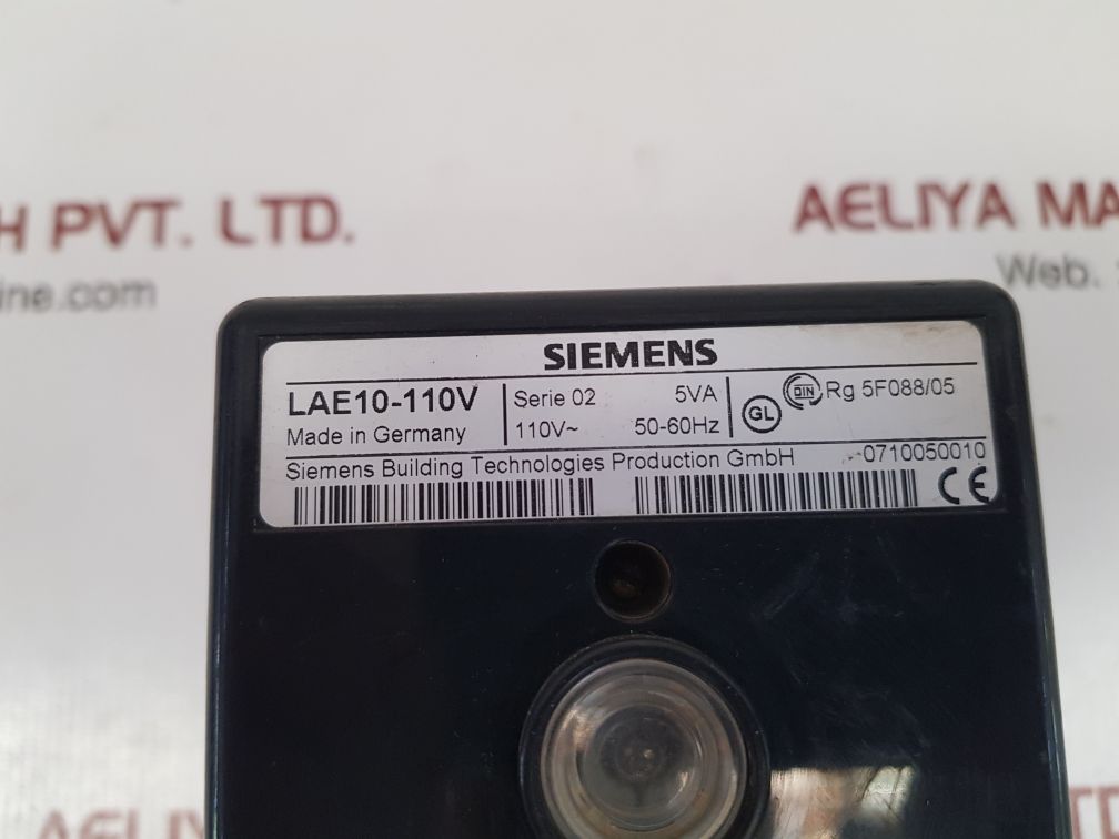 Siemens lae10-110v flame controller