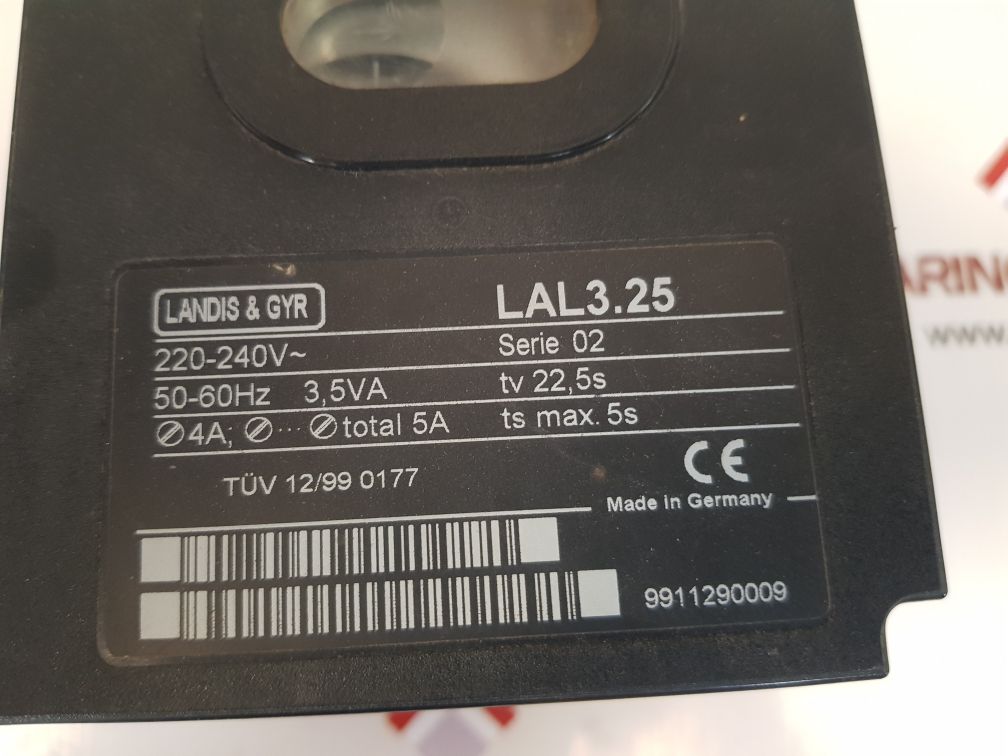 Landis & gyr lal3.25 boiler program control used