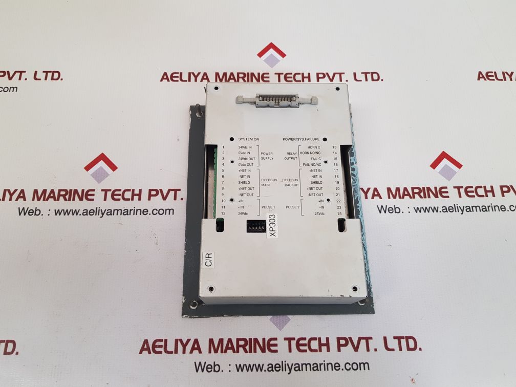 Praxis xp303 rev.a hmi display panel