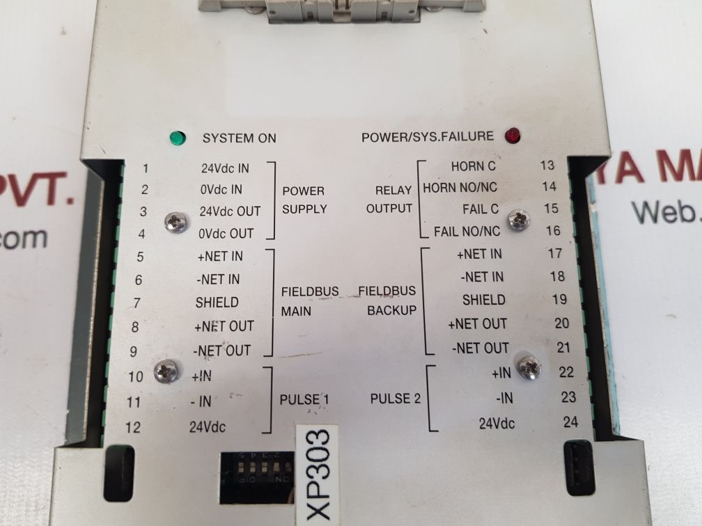 Praxis xp303 rev.a hmi display panel