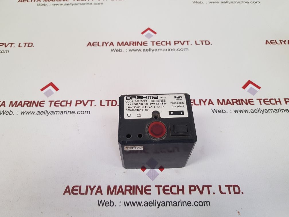Brahma 36223321 control box sm 592n/s burner controller