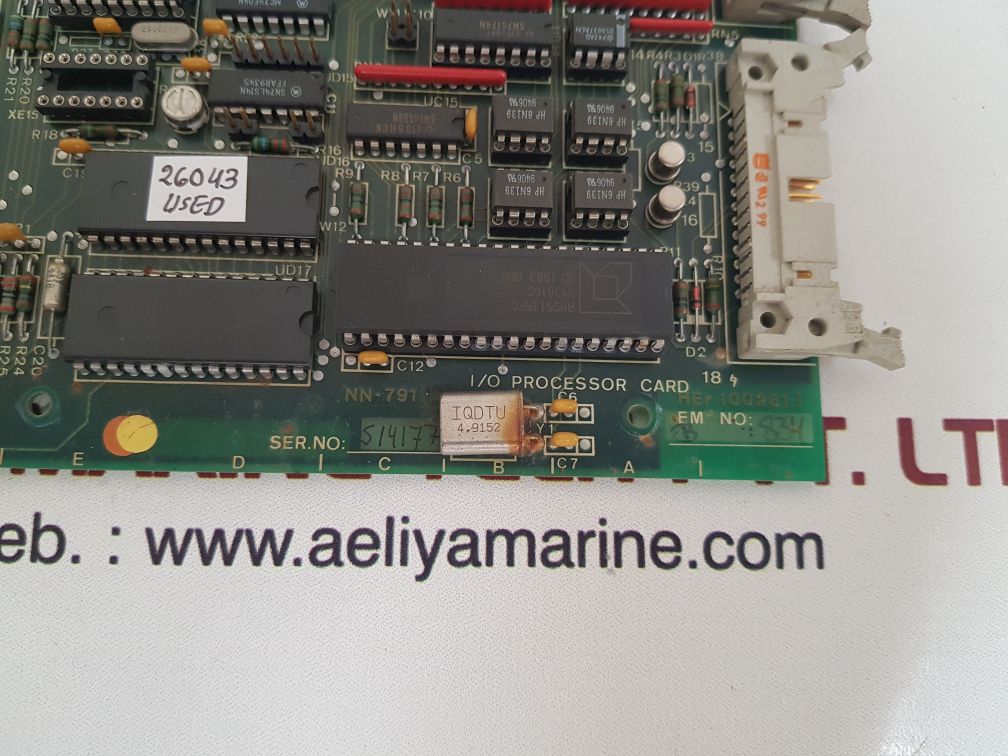 Norcontrol nn-791.12 i/o processor card used