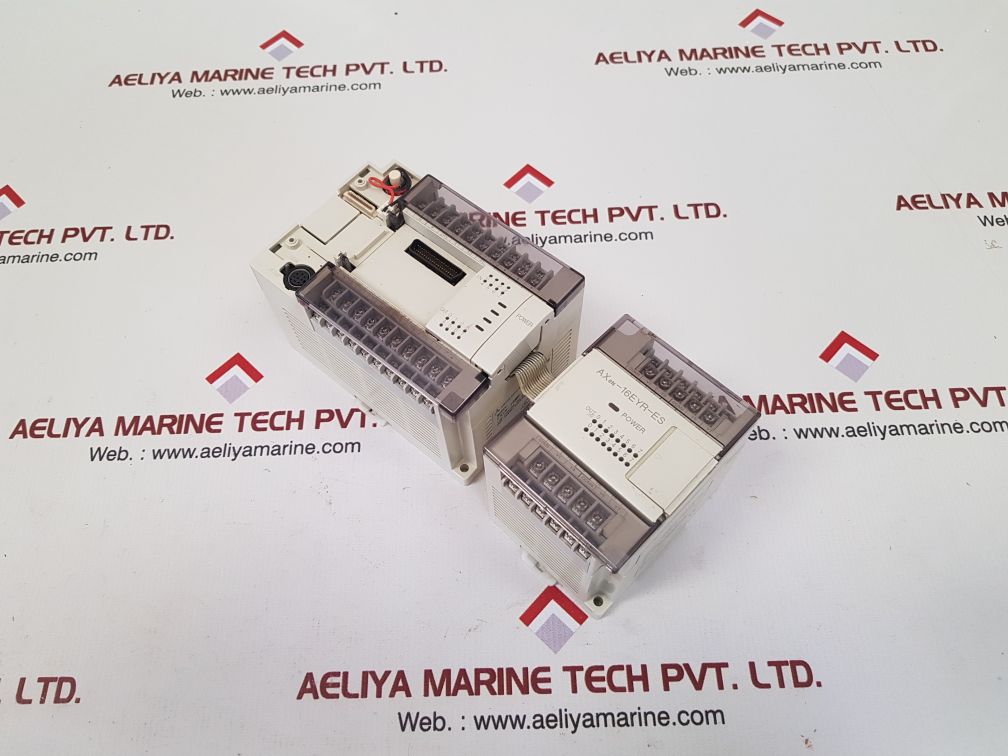 Mitsubishi Fx2N-16Mr-es/Ul Programmable Logic Controller With Shihlin Ax0N-16Eyr