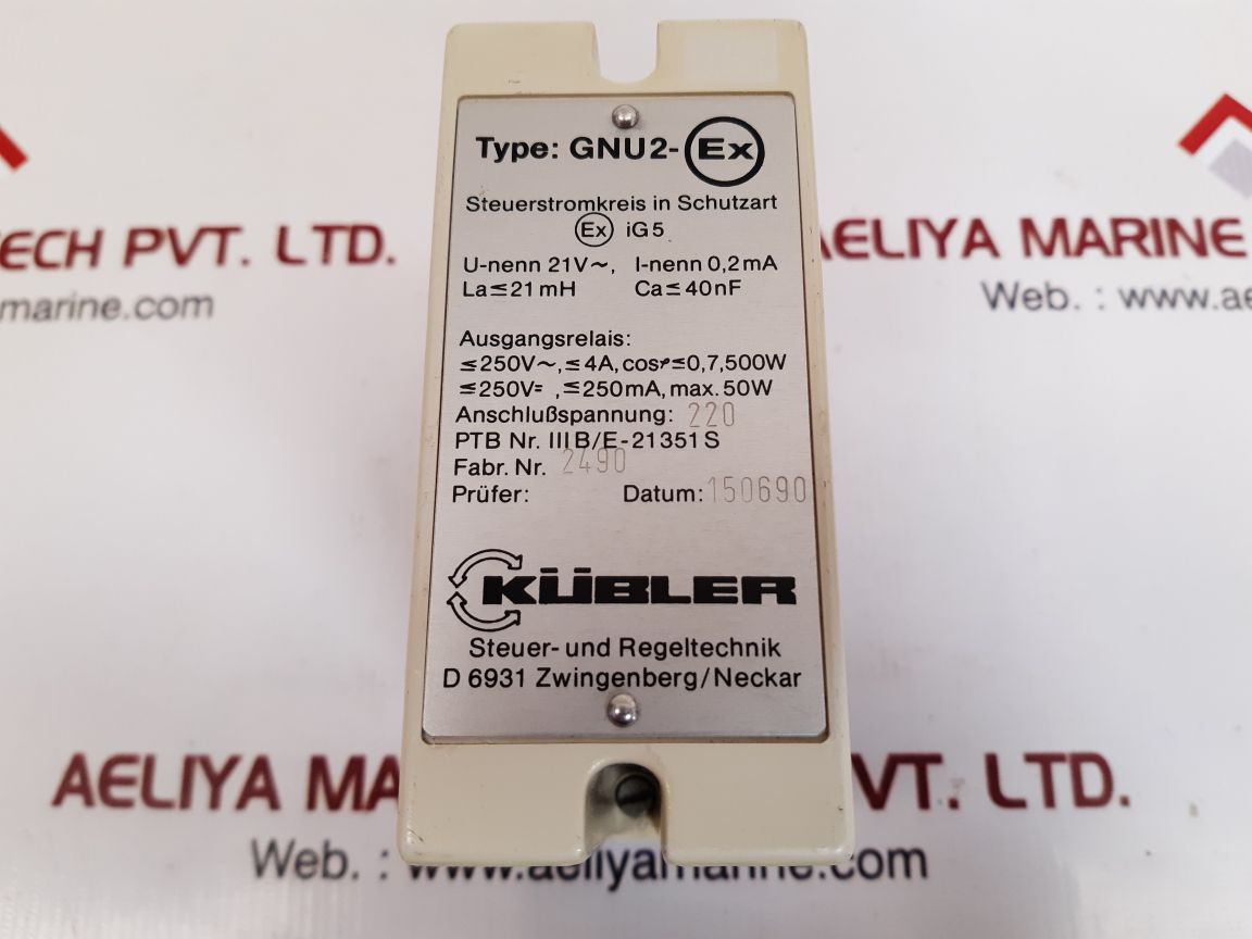 Kubler gnu2-ex