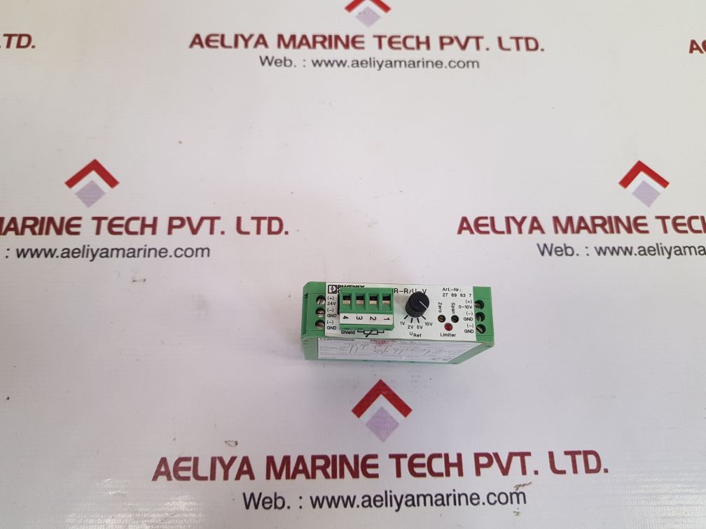 Phoenix contact mcr-r/u-v resistance transducer 2769637