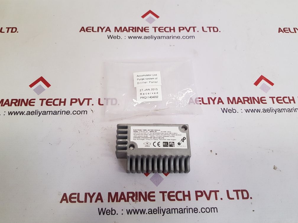 Expo etm-is31-001 electronic timer-battery module