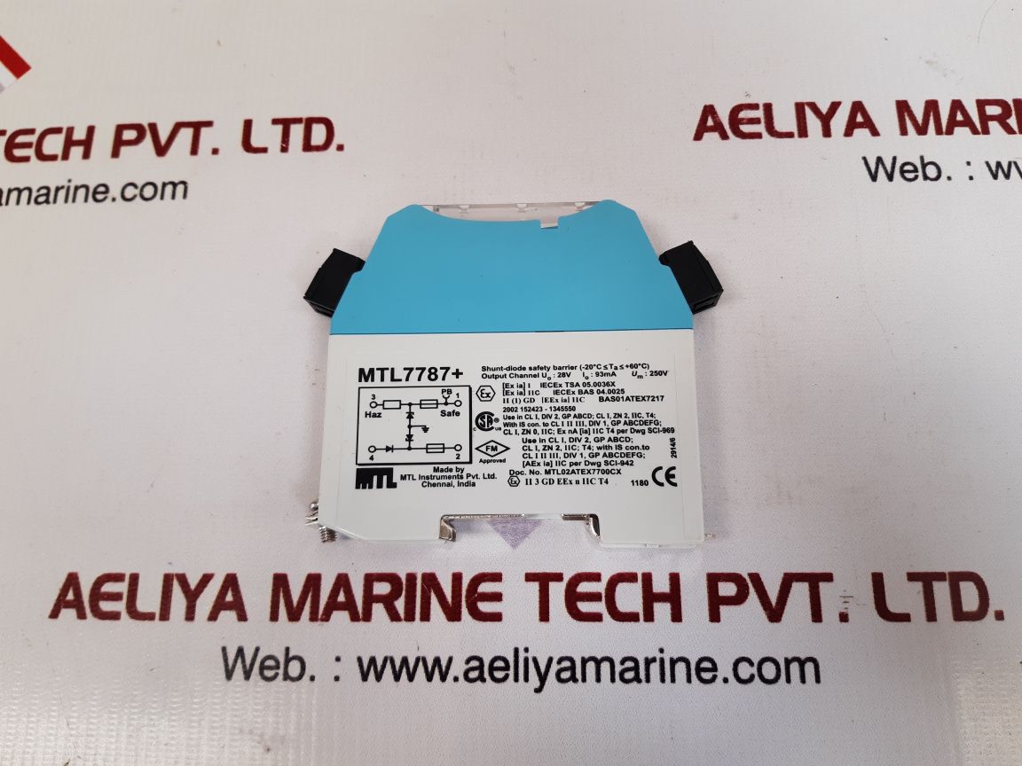 Mtl instruments mtl7787+ shunt- diode safety barrier