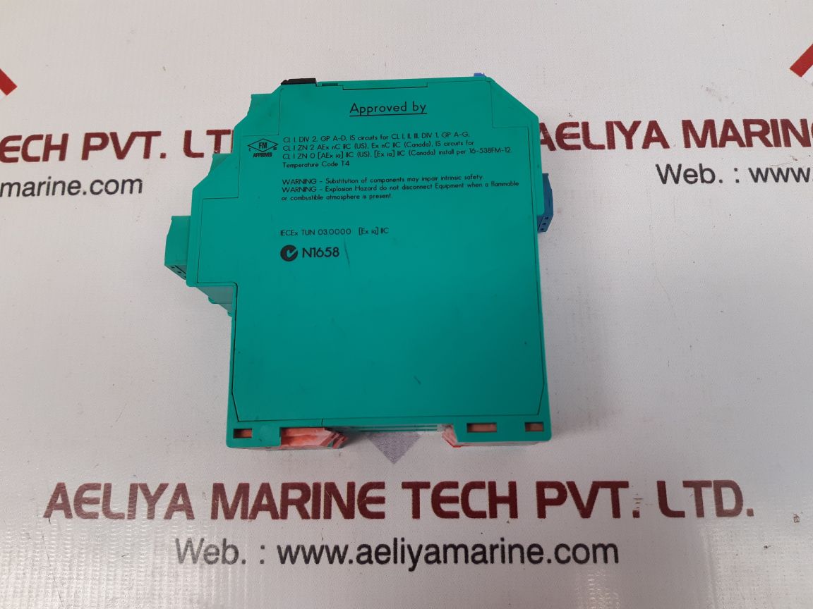 Pepperl+fuchs kfa5-dwb-ex1d k-system rotation speed monitor module 188381
