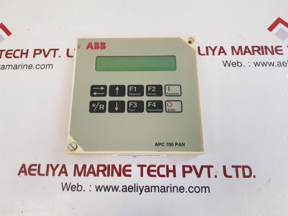 Abb apc 700 control panel