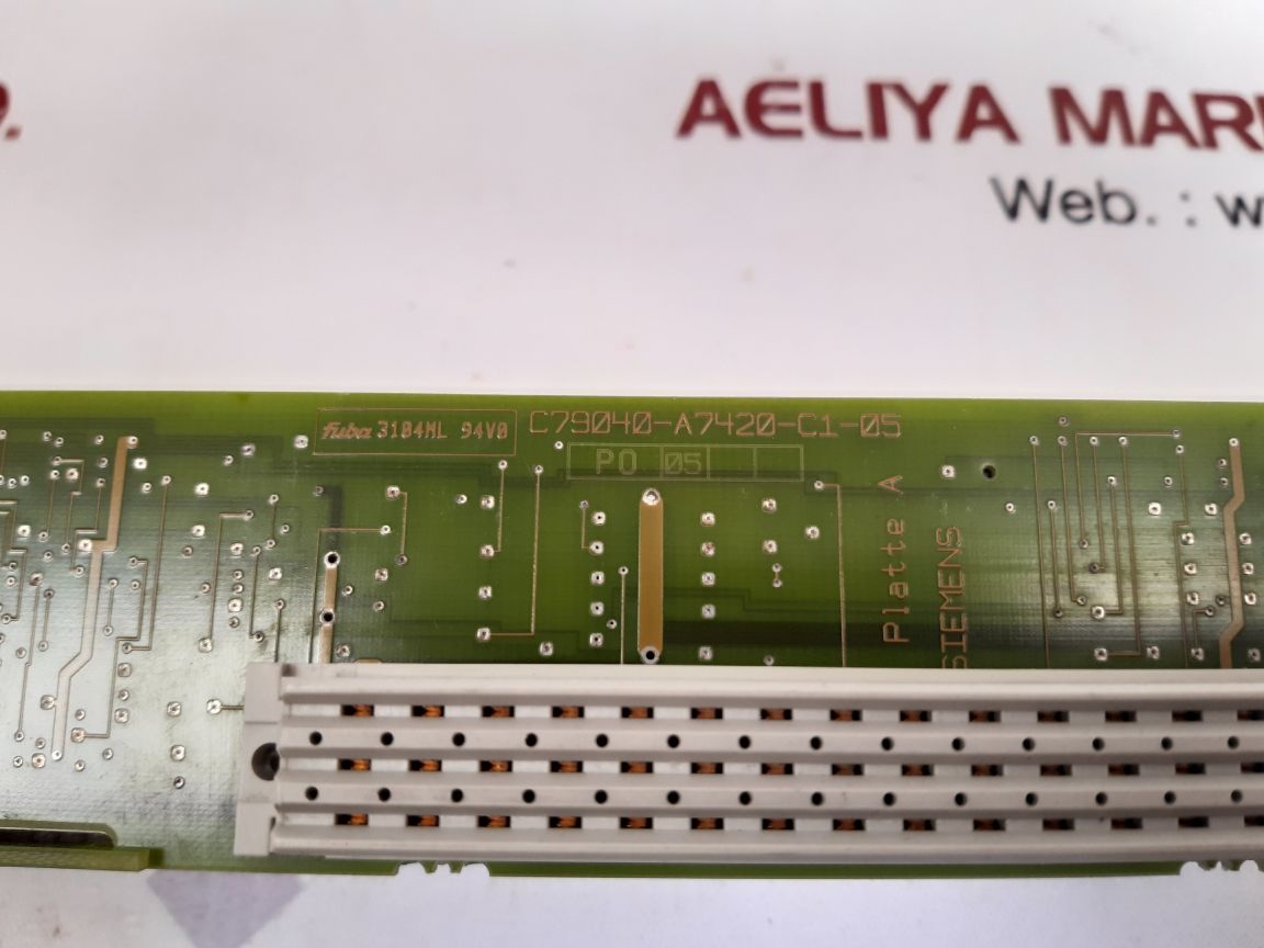 Siemens c79040-a7420-c1-05 pcb card Used