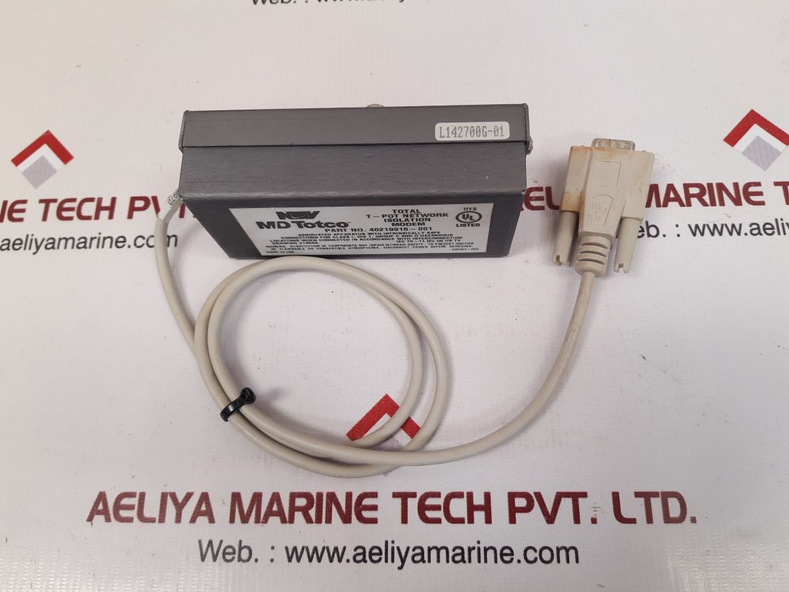 Md totco 40219916-001 total t-pot network isolation modem