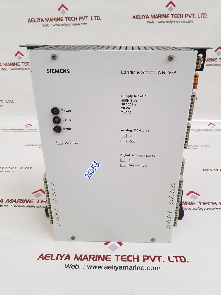 siemens landis & staefa nruf/a