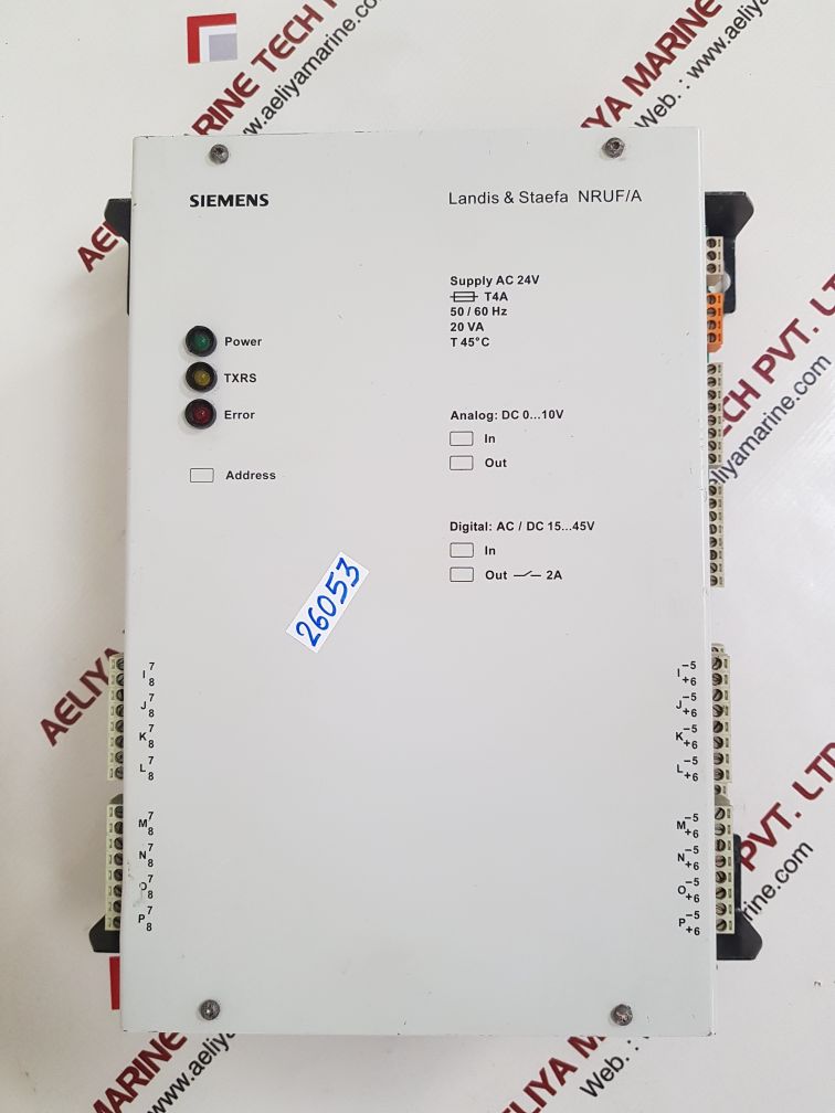 siemens landis & staefa nruf/a