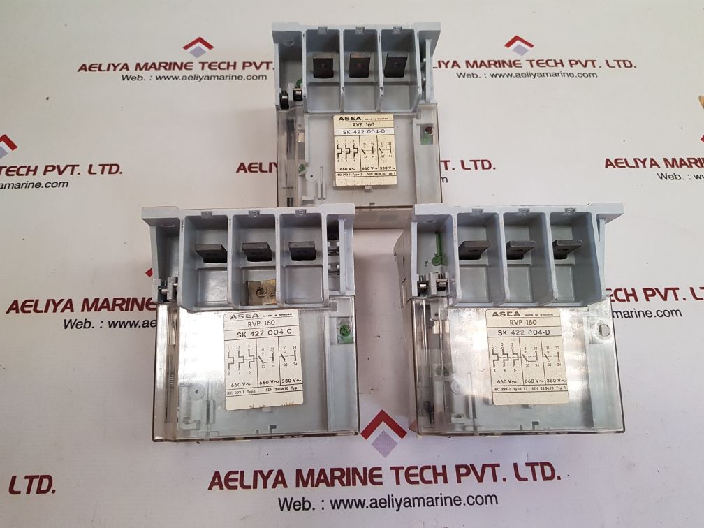 Asea rvp160 overload relay