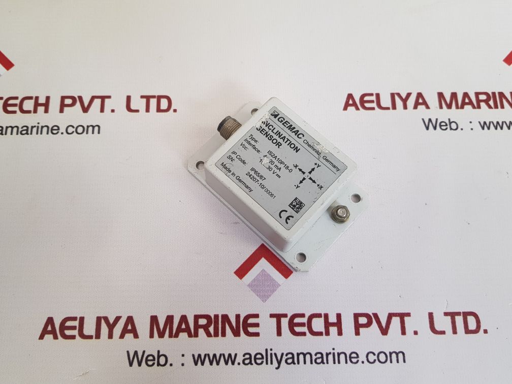 Gemac is2a10p18-0 inclination sensor