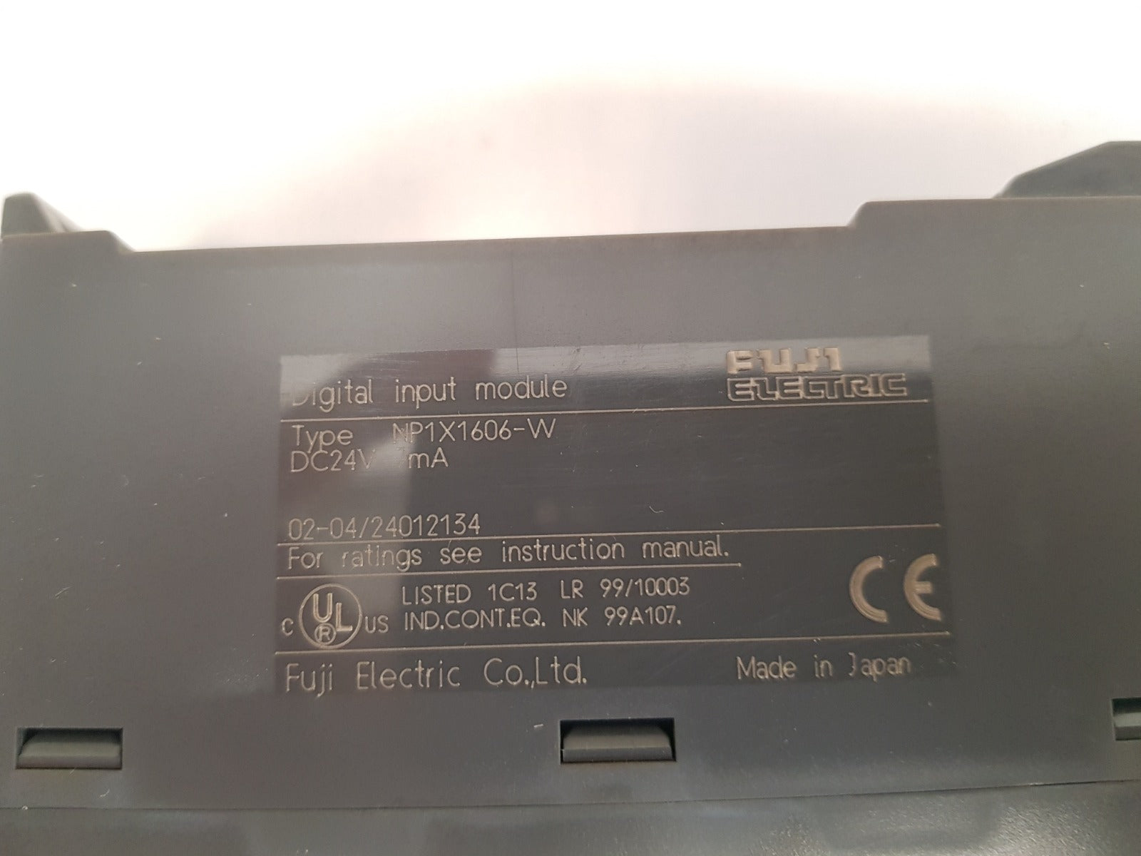 Fuji electric micrex-sx np1x1606-w digital input module