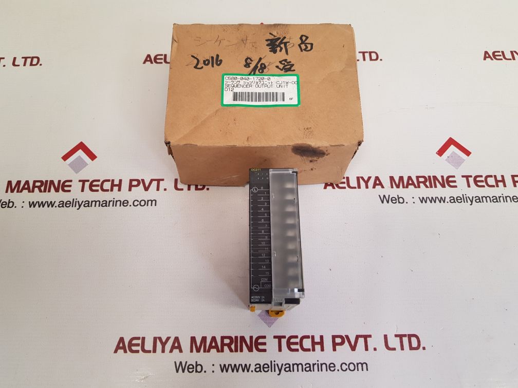 Omron cj1w-oc211 plc output unit