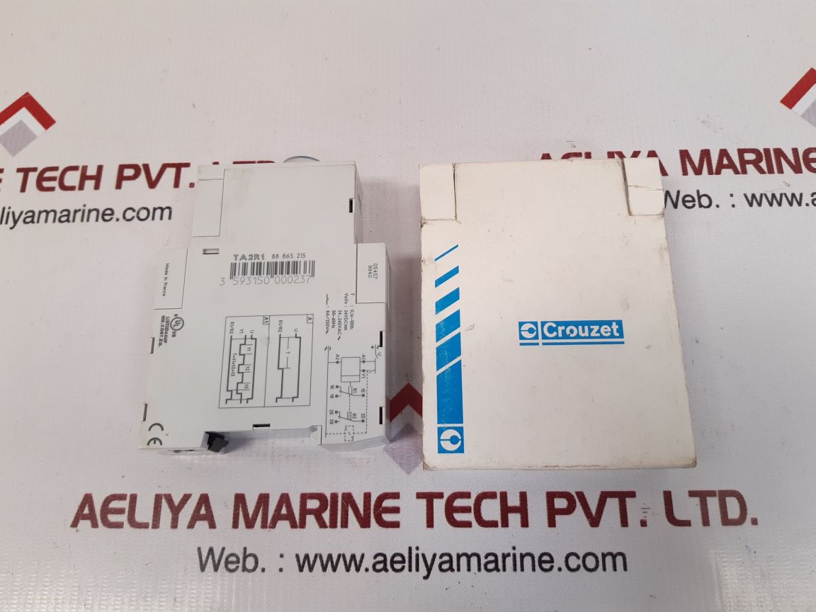 Crouzet ta2r1 time delay relay 88865215