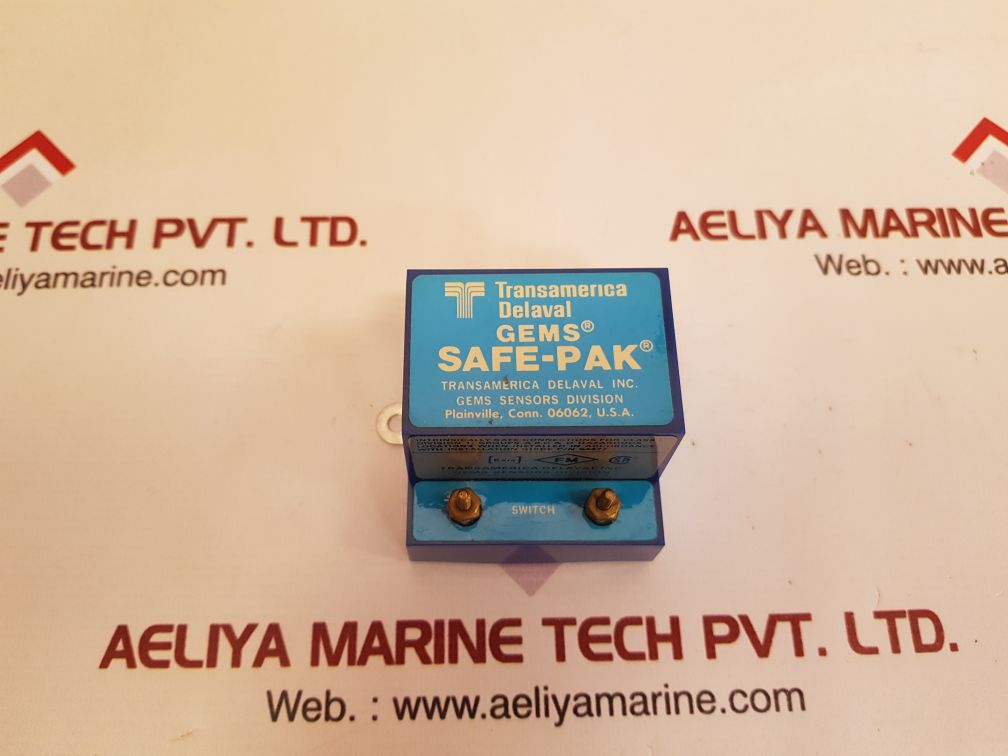 Transamerica delaval gems safe-pak sensor switch st-22445