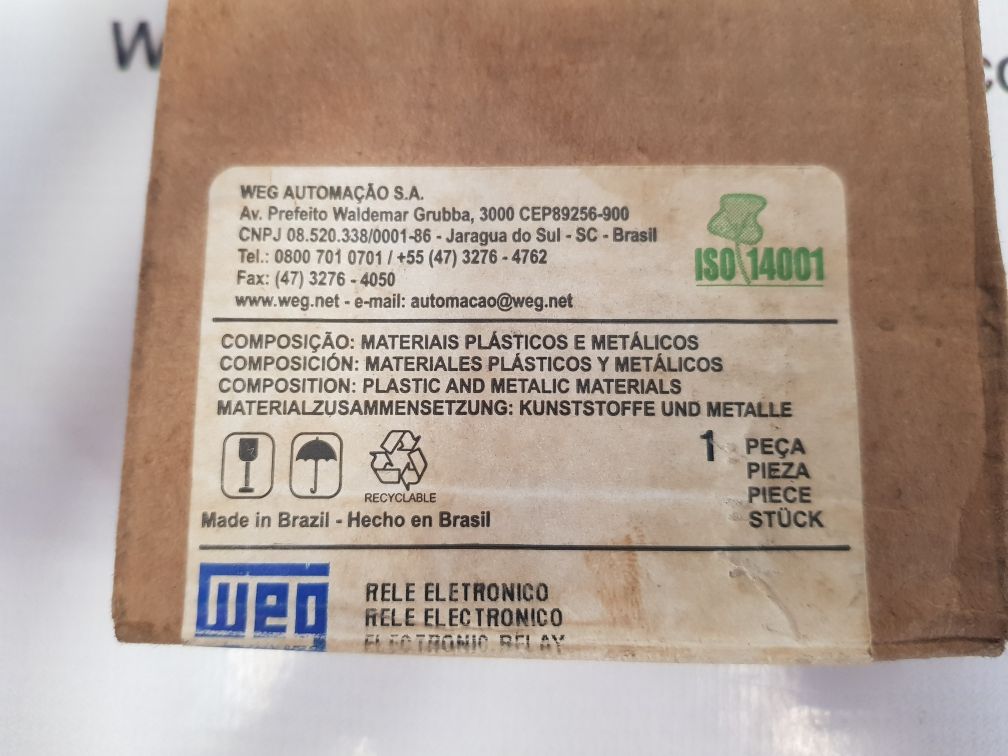 Weg rpw-ptc-e05 thermistor protector relay