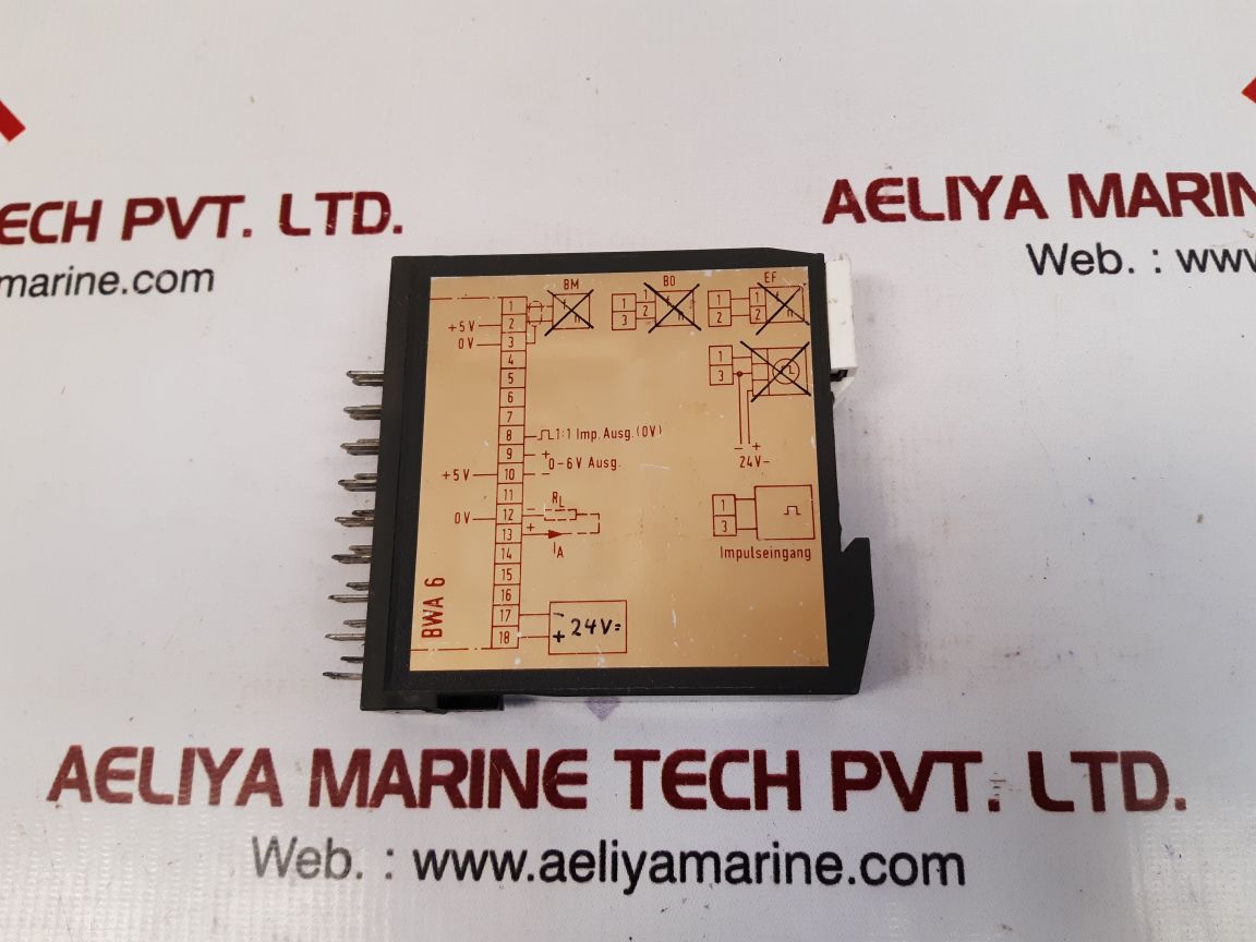 Deuta werke bwa6 output relay bwa6iyo