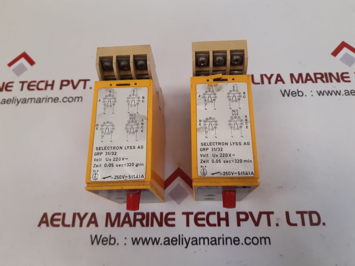 Selectron grp 31/32 multi function timing relay