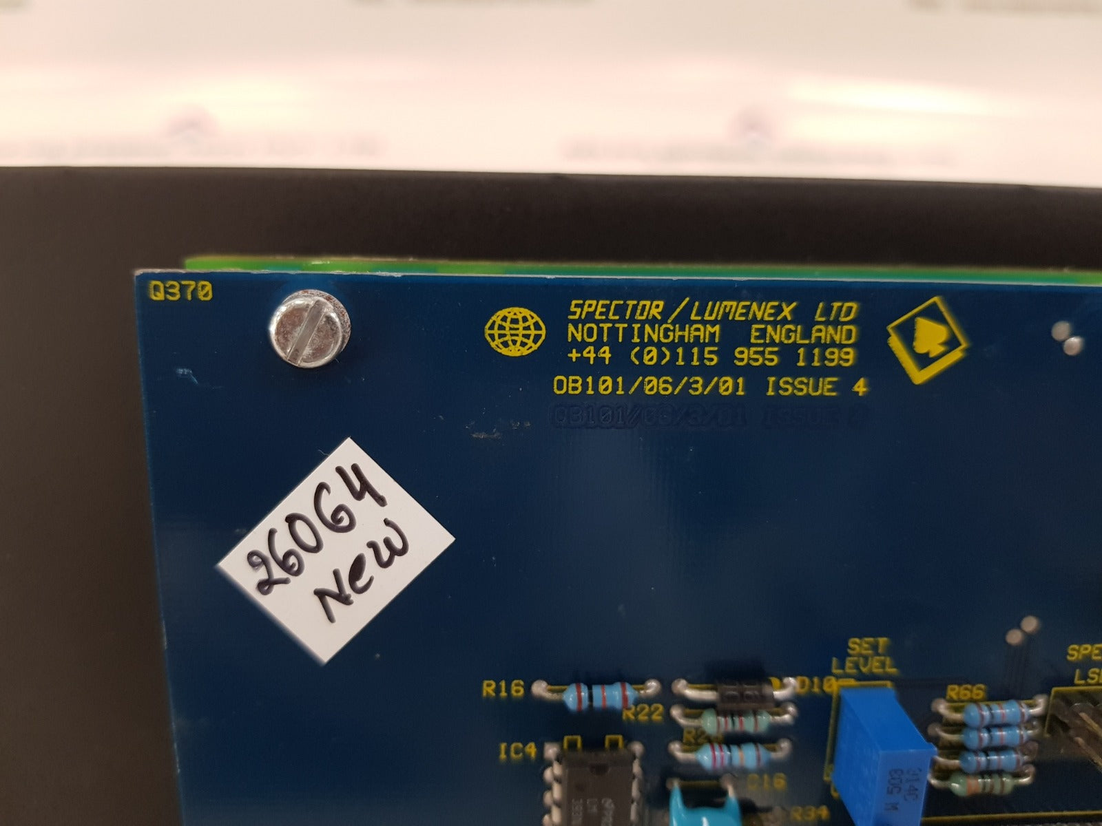Spector/lumenex acet/18/nk alarm system terminal