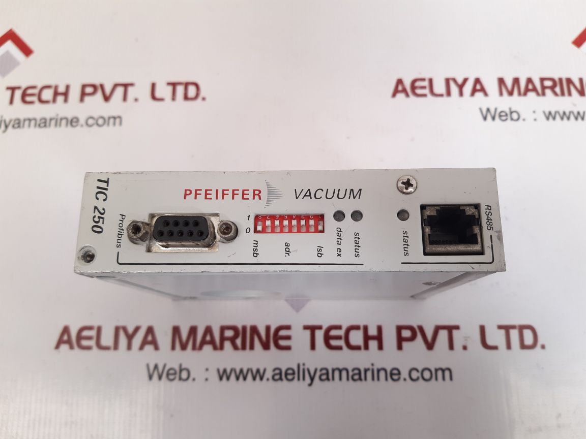Pfeiffer tic250 profibus converter gateway for drive unit