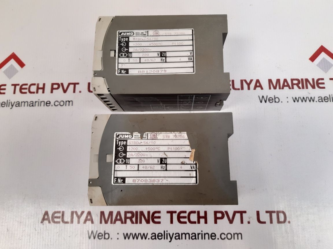 Jumo stb0w-54/10 temperature controller